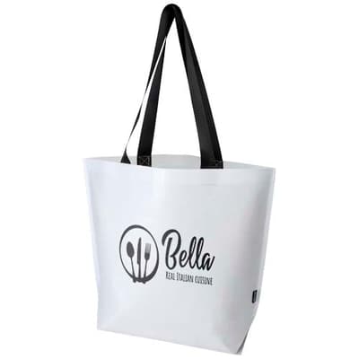 Custom Branded Duo GRS recycled double-laminated oversized tote bag 30L