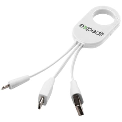 Branded Troop 3-in-1 charging cable