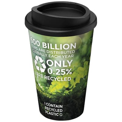 Custom Printed Brite-Americano® 350 ml insulated tumbler