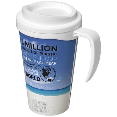 Custom Printed Brite-Americano® grande 350 ml insulated mug