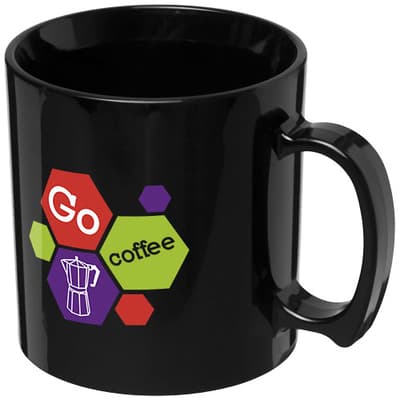 Custom Printed Standard 300 ml plastic mug