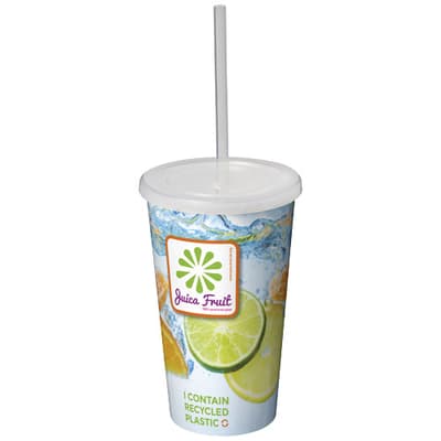 Custom Printed Brite-Americano® 350 ml double-walled stadium cup
