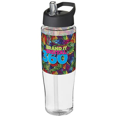 Custom Printed H2O Active® Tempo 700 ml spout lid sport bottle
