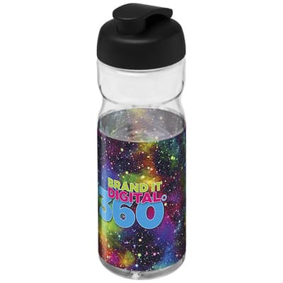 Custom Printed H2O Active® Base 650 ml flip lid sport bottle