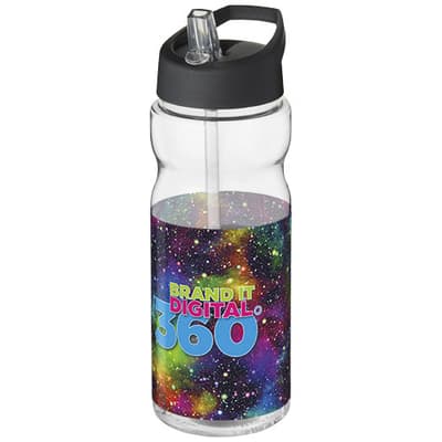 Custom Printed H2O Active® Base 650 ml spout lid sport bottle