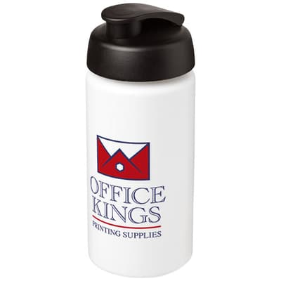Custom Printed Baseline® Plus grip 500 ml flip lid sport bottle