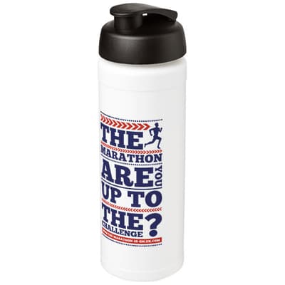 Custom Printed Baseline® Plus grip 750 ml flip lid sport bottle