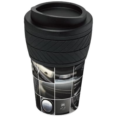Custom Printed Brite-Americano® tyre 350 ml insulated tumbler