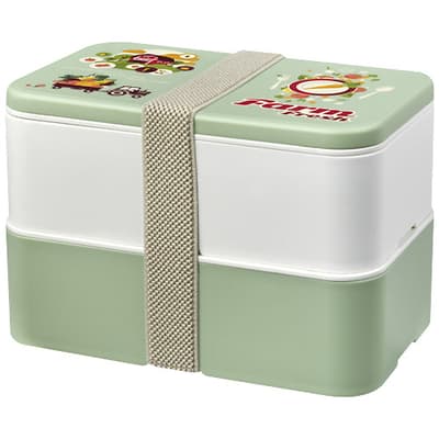 Promotional MIYO Renew 700+700 ml double layer lunch box