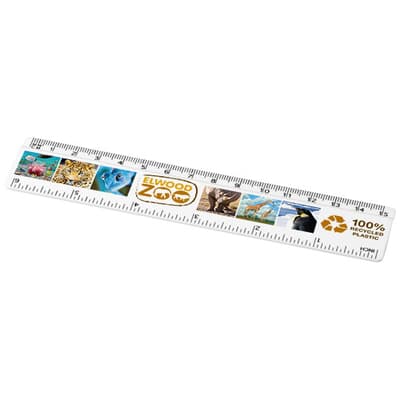 Promotional Refari 15 cm recycled plastic ruler