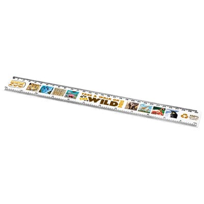 Promotional Refari 30 cm recycled plastic ruler