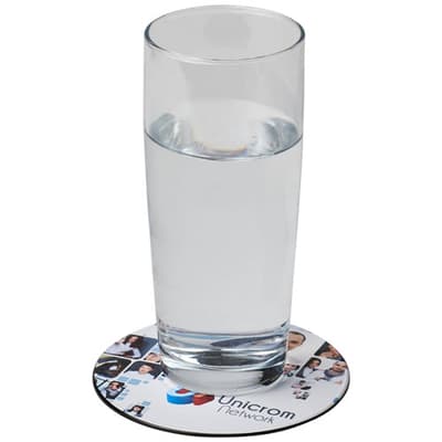 Custom Printed Brite-Mat® round coaster