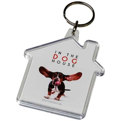 Promotional Combo house-shaped keychain