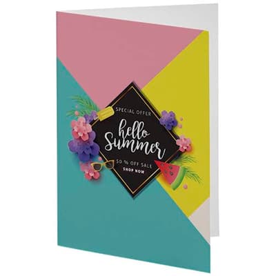 Promotional Herald A6 greeting card