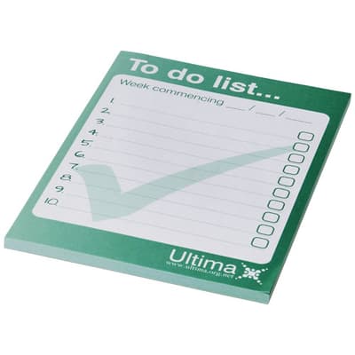 Promotional Desk-Mate® A6 notepad