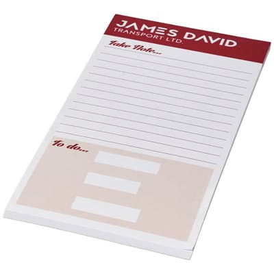 Promotional Desk-Mate® 1/3 A4 notepad