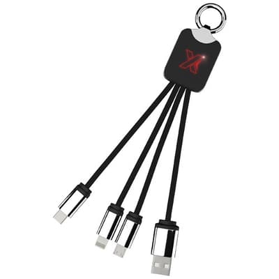 Branded SCX.design C15 quatro light-up cable