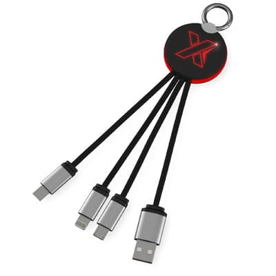 Branded SCX.design C16 ring light-up cable