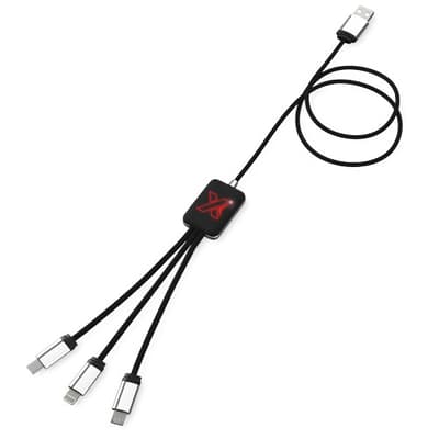 Branded SCX.design C17 easy to use light-up cable