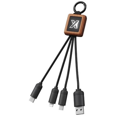 Branded SCX.design C19 20W wooden easy to use cable