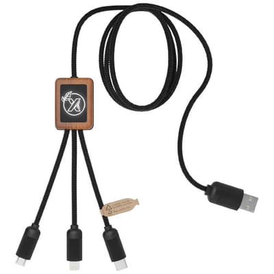Branded SCX.design C29 3-in-1 bamboo cable