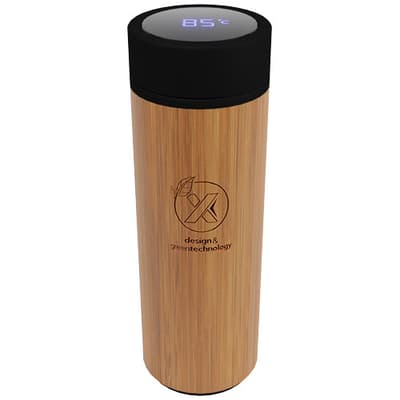 Custom Printed SCX.design D11 500 ml bamboo smart bottle