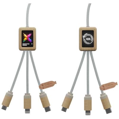 Branded SCX.design C49 5-in-1 charging cable