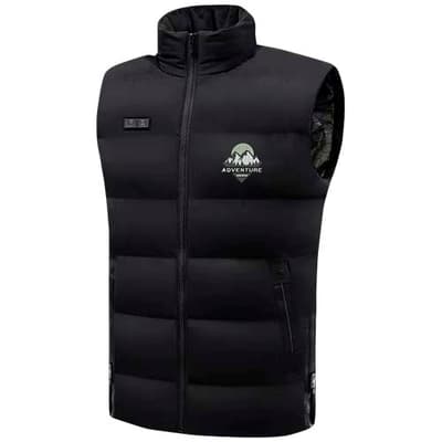 Custom Branded SCX.design G01 heated bodywarmer with power bank