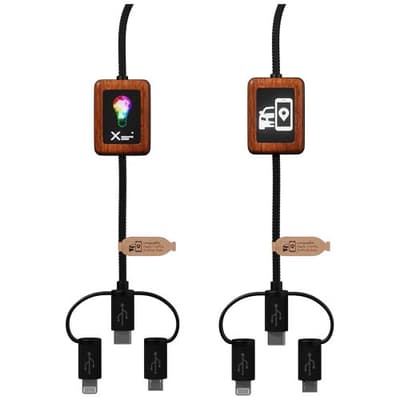 Branded SCX.design C46 5-in-1 CarPlay cable
