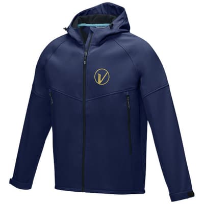 Custom Branded Coltan men’s GRS recycled softshell jacket