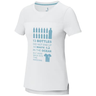 Custom Branded Borax 160 g/m2 short sleeve women's GRS recycled cool fit t-shirt