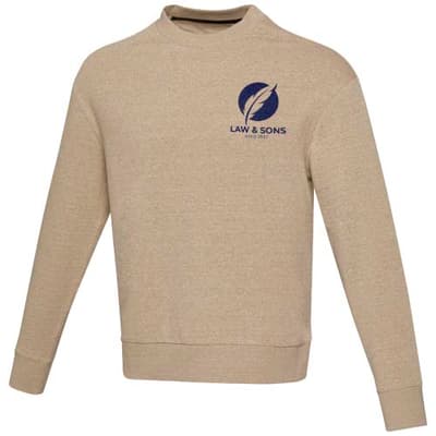 Branded Tin 280 g/m² unisex Aware™ recycled crewneck sweater