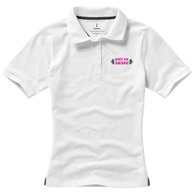 Custom Branded Calgary 200 g/m2 short sleeve women's polo