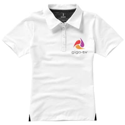 Custom Branded Markham 200 g/m2 short sleeve women's stretch polo