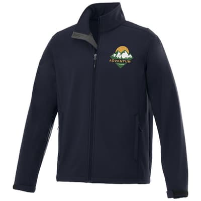 Custom Branded Maxson men's softshell jacket