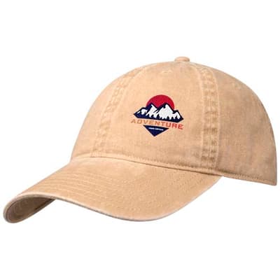 Custom Branded Grafton 6 panel 270 g/m² washed cap