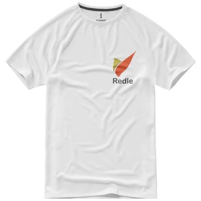 Custom Branded Niagara 145 g/m2 short sleeve men's cool fit t-shirt