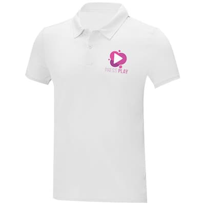 Custom Branded Deimos 105 g/m2 short sleeve men's cool fit polo