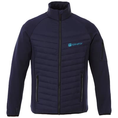 Custom Branded Banff men's hybrid insulated jacket