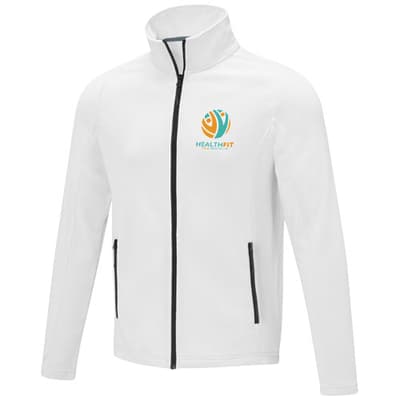 Custom Branded Zelus men's fleece jacket