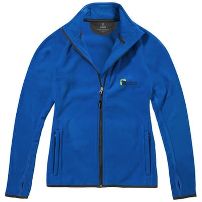 Custom Branded Brossard women's full zip fleece jacket