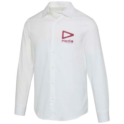 Custom Branded Citrine 185 g/m² twill men's shirt