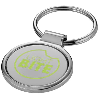 Promotional Orlene round keychain