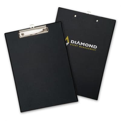A4 Clipboard (UK Stock: Black)
