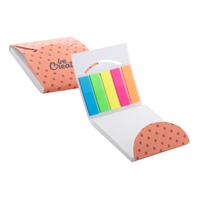 Custom sticky notepad