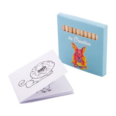 Custom colouring set, animals
