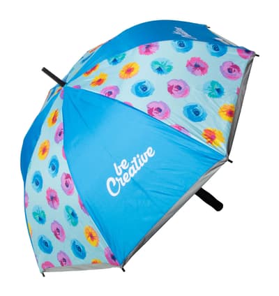 Custom reflective umbrella
