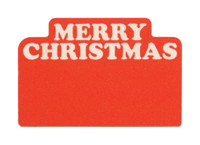 Christmas fridge magnet