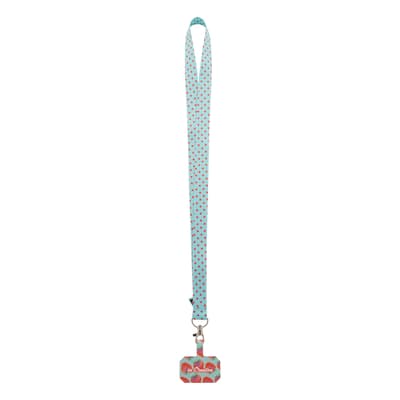 Custom RPET mobile holder lanyard