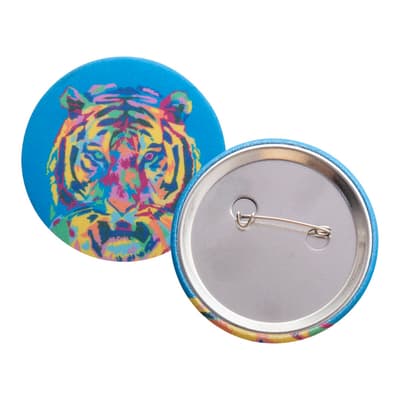 Pin button badge